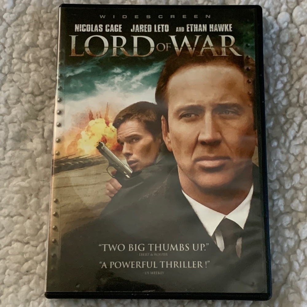 Lord of War widescreen DVD
